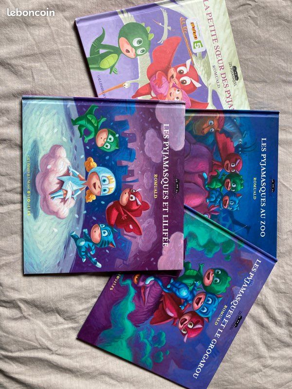4 livres de la série les Pyjamasques (image 1)