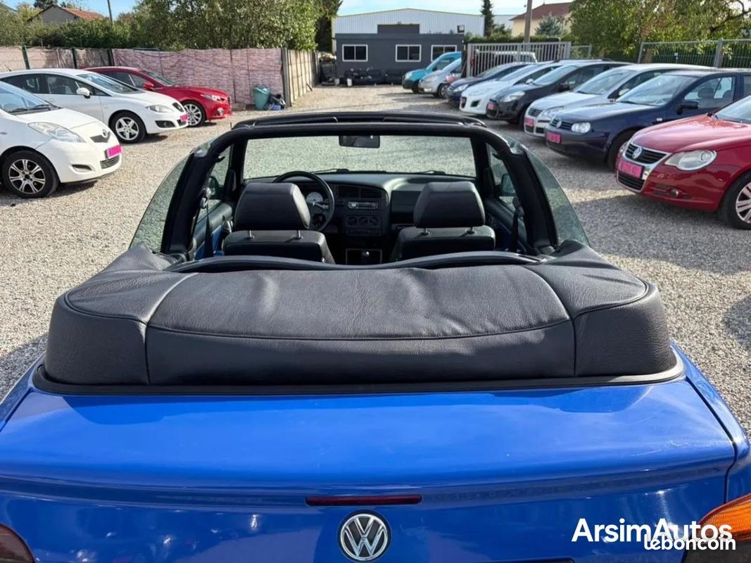 Volkswagen golf 3 cabriolet 1.6 edition karmann (image 15)