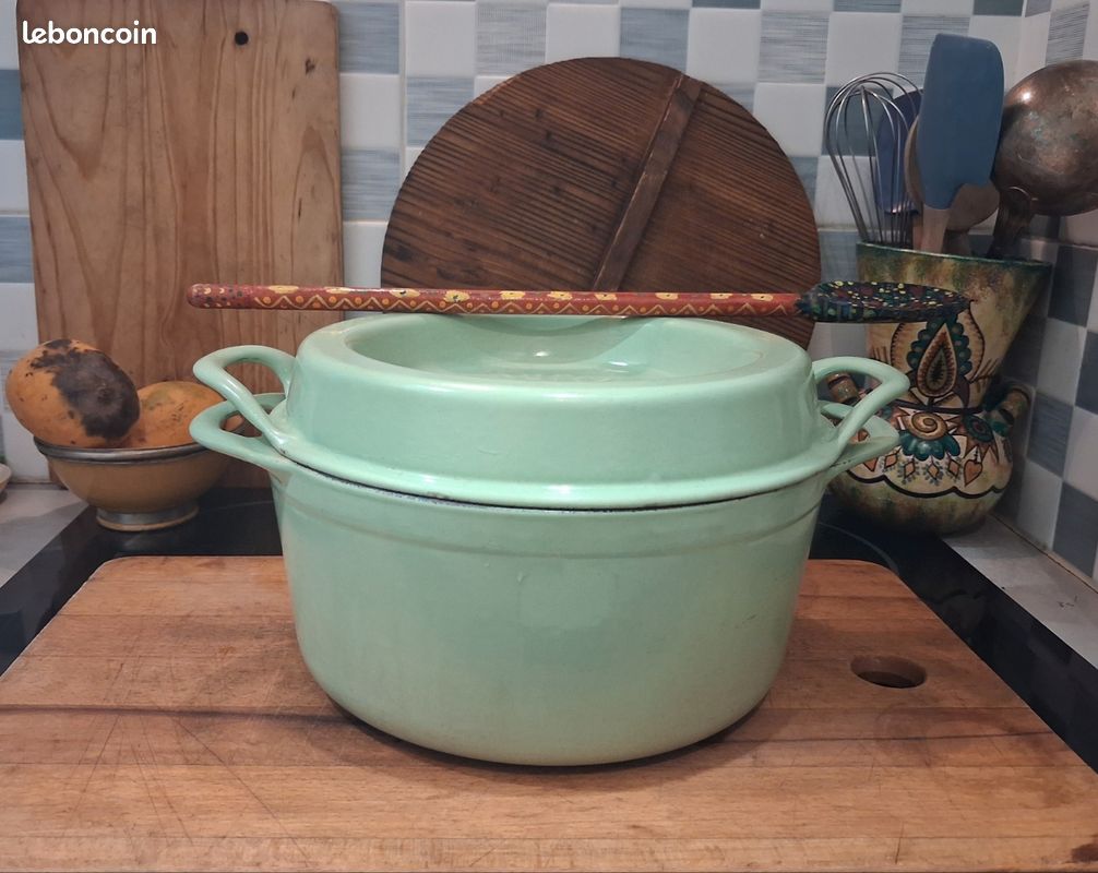 Le Creuset - Enzo Mari - Cocotte - fonte émaillée - Catawiki