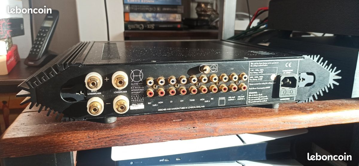 Amplificateur hifi Alchemist Nemesis APD22A MK2 condensateurs Nichicon audio rare (image 3)