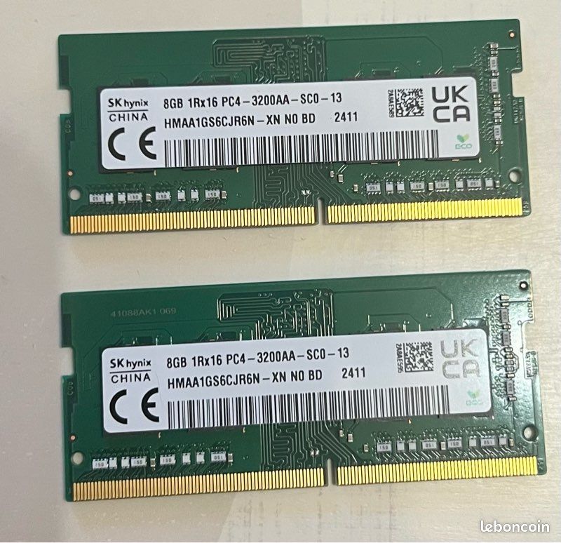 Ddr3 32go 16 Go (2 X 8 Go) De Mémoire RAM Pour Lenovo ThinkPad T420s 4170, 4171 DDR4 16 Go