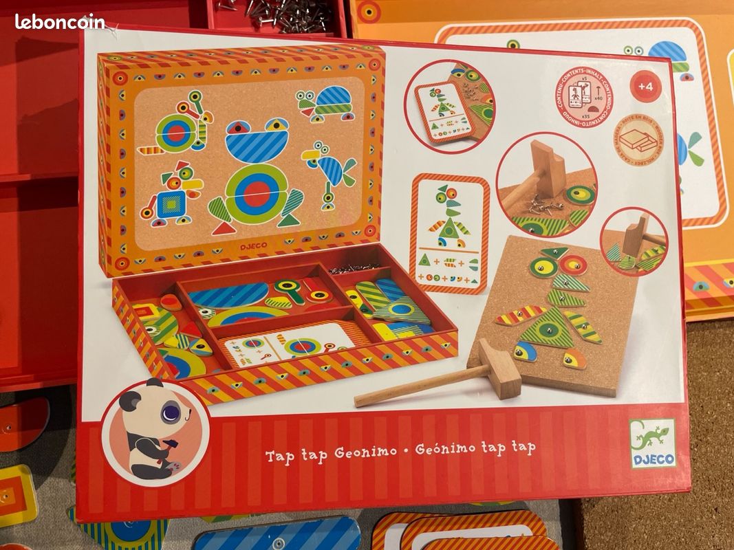 Jeu Djeco « tap tap geonimo » bon état / complet (image 7)