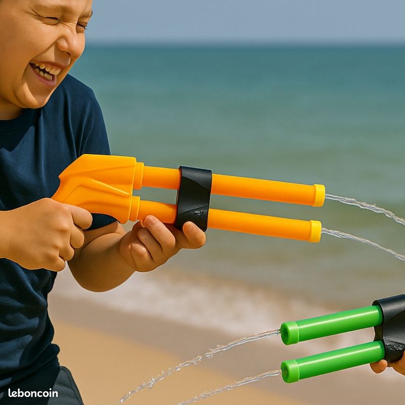 Pistolet À Eau Inversible Double Face,bidirectionnel Pistolet A Eau