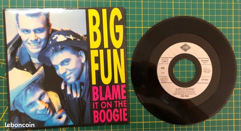 Big Fun - Blam it on the boogie - - vinyle 45 tours (image 1)