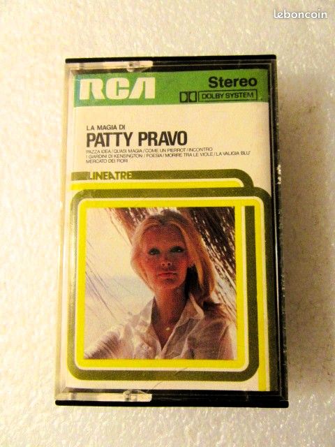 Cassette audio Patty Pravo (image 1)