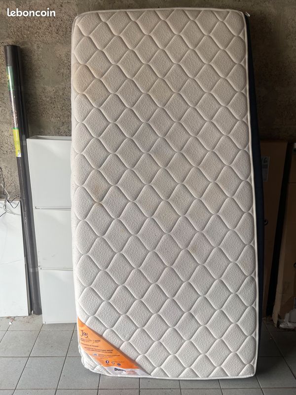 Matelas mousse ferme enfant 60*190 Dunlopillo (image 2)