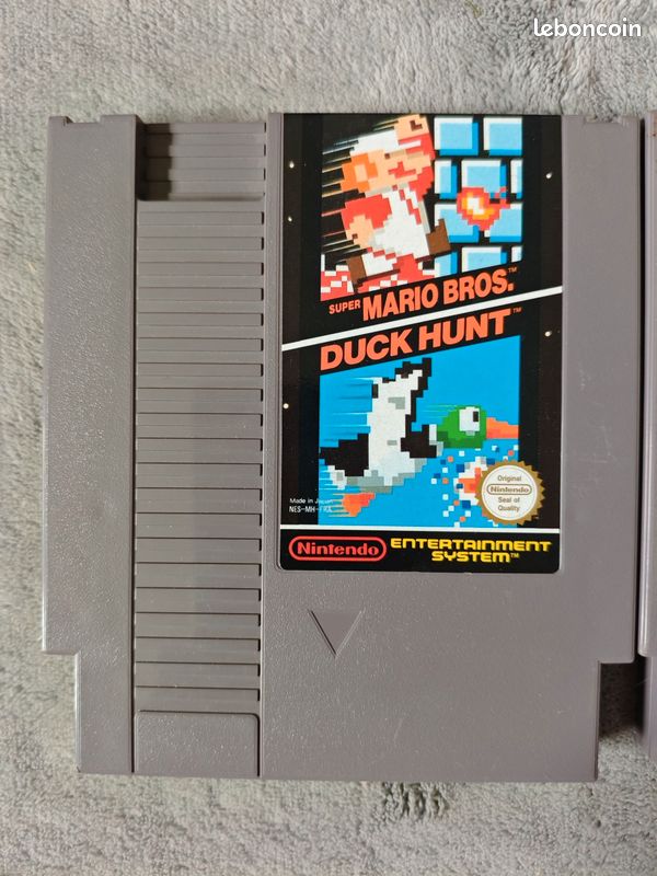 Lot NES - Super Mario Bros 1, 2 et 3 FRA - loose (image 2)