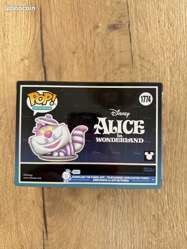 đž 2. Funko POP Disney Alice au pays des merveilles #1774 â Cheshire Cat (image 3)