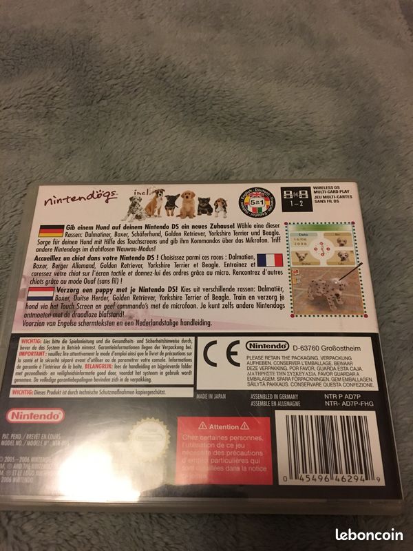 Jeu Nintendo DS Nintendogs Dalmatien (image 2)