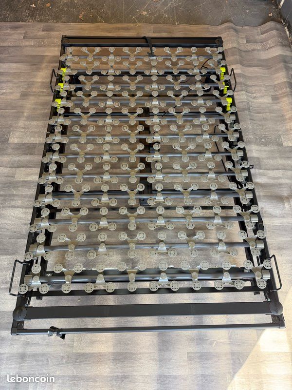 Lit sommier électrique+matelas 120x200 haut de gamme (image 3)