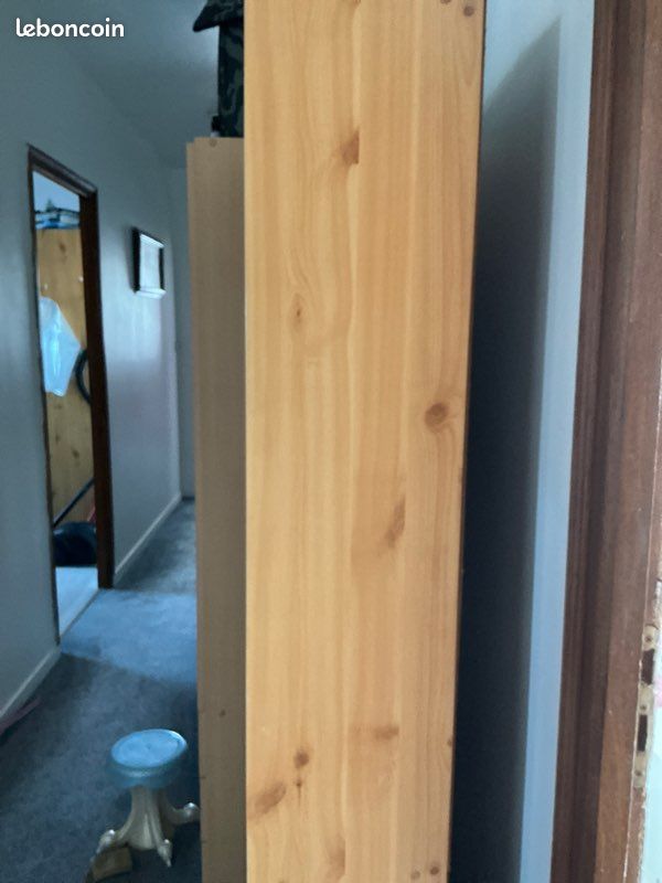 Bibliothèque en bois clairs (image 3)