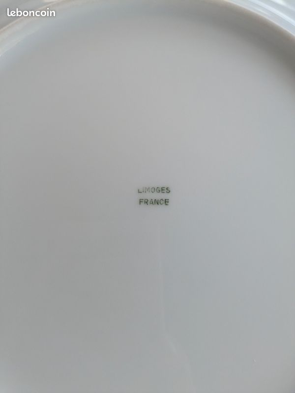 Service à poisson porcelaine de Limoges (image 3)