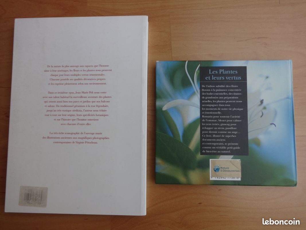 Deux livres de botanique J.M. PELT et M. BOREL (image 2)