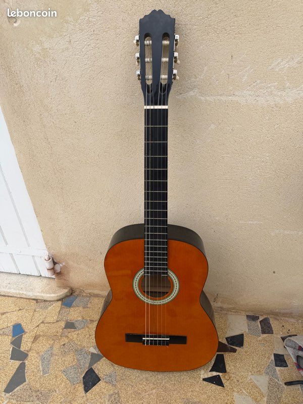 Guitare classique 4/4 à cordes + housse (image 1)