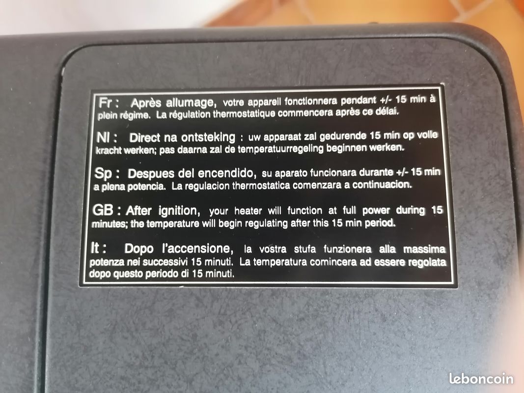 Poele à Petrole électronique - Inverter (image 3)