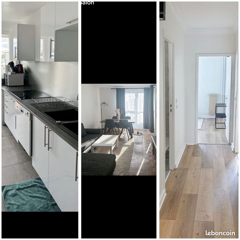 Appartement 3 pièces 60 m² · à Villeneuve-la-Garenne · 60 m² · 1 250 €/mois