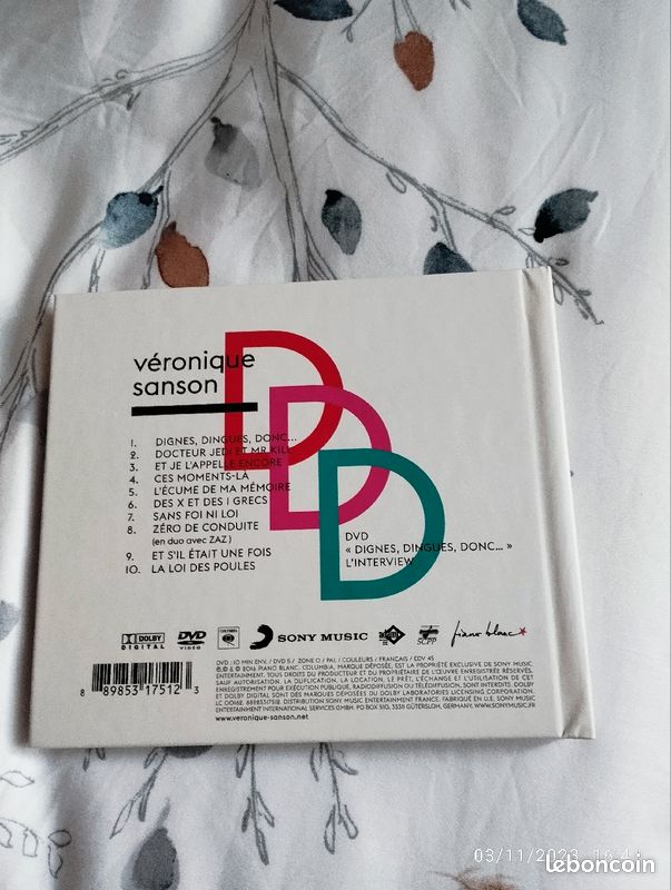 Véronique Sanson dignes dingues.. édition cd+ dvd (image 2)