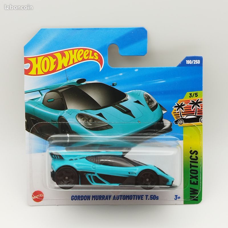 Hot Wheels Gordon Murray Automotive T.50s – HW Exotics 2025 - 1:64 – Neuf (image 1)