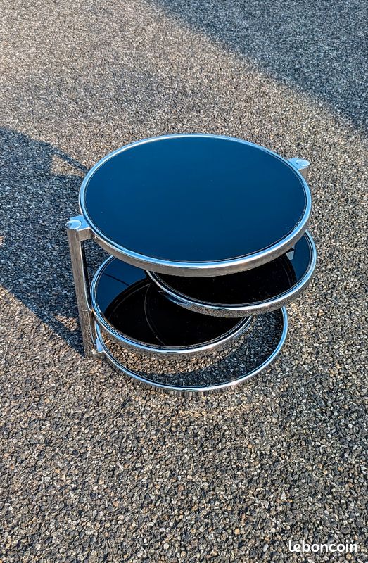 Table basse leitmotiv design vintage (image 9)