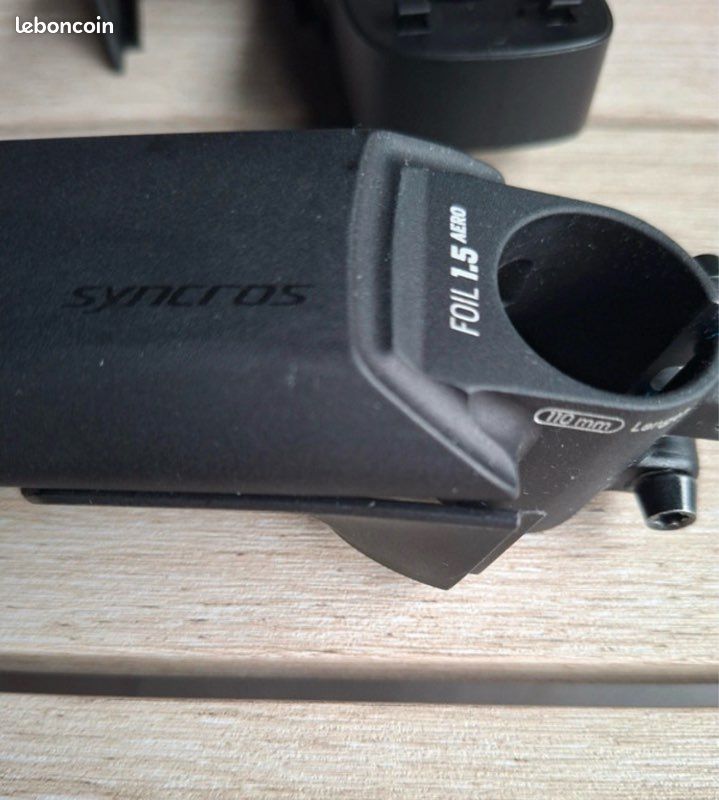 Syncros Foil Aero 1.5 Potence 31,8 Mm – Alu AL7075, -14°, Poids 200g, Compatible Scott Foil, Tailles 70 à 140 Mm