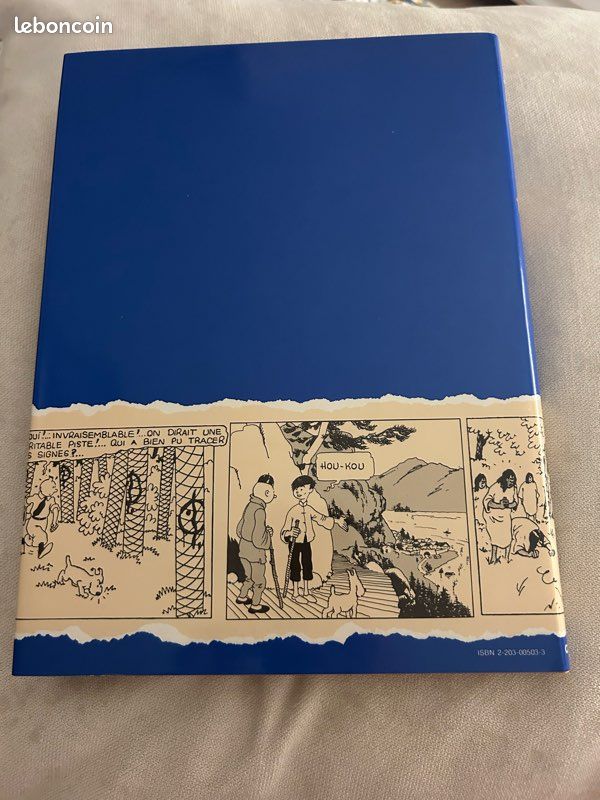 Livre 3 archives Hergé Tintin, version originale Les cigares du pharaon (image 2)