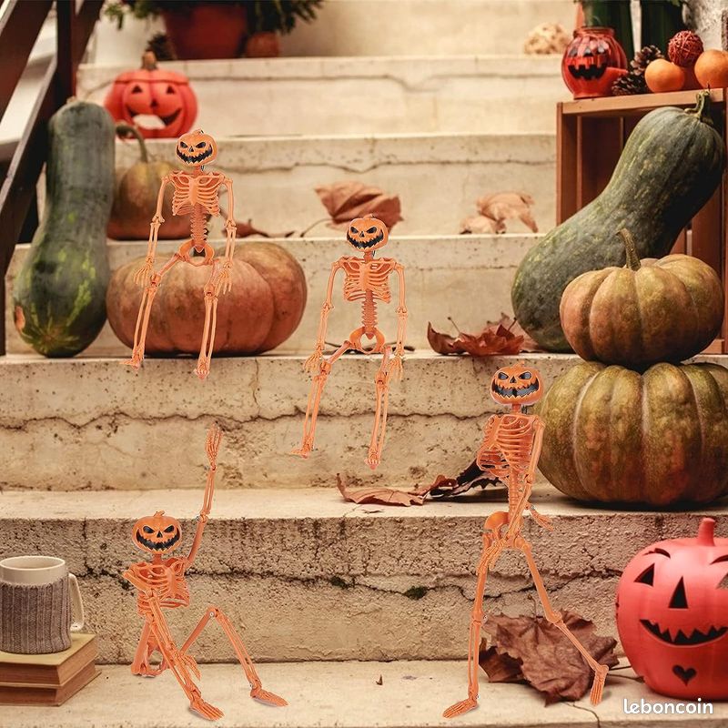 Kit Sculpture Citrouille Halloween 7 Pièces Outils Acier Inoxydable + 12 Pochoirs - Taspire