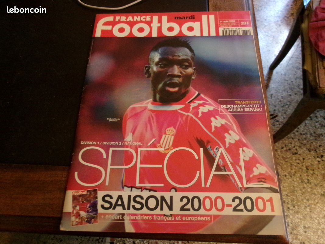 France football guide saison 2000-2001 (image 1)