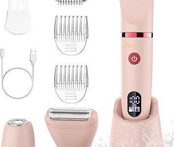 Tondeuse à Sourcils Pour Femme : épilateur électrique Pour Sourcils Pour Femme Avec Lumière LED - Rasoir à Sourcils Indolore Et Portable Pour Femme - Appareil D'épilation De Sourcils Sûr