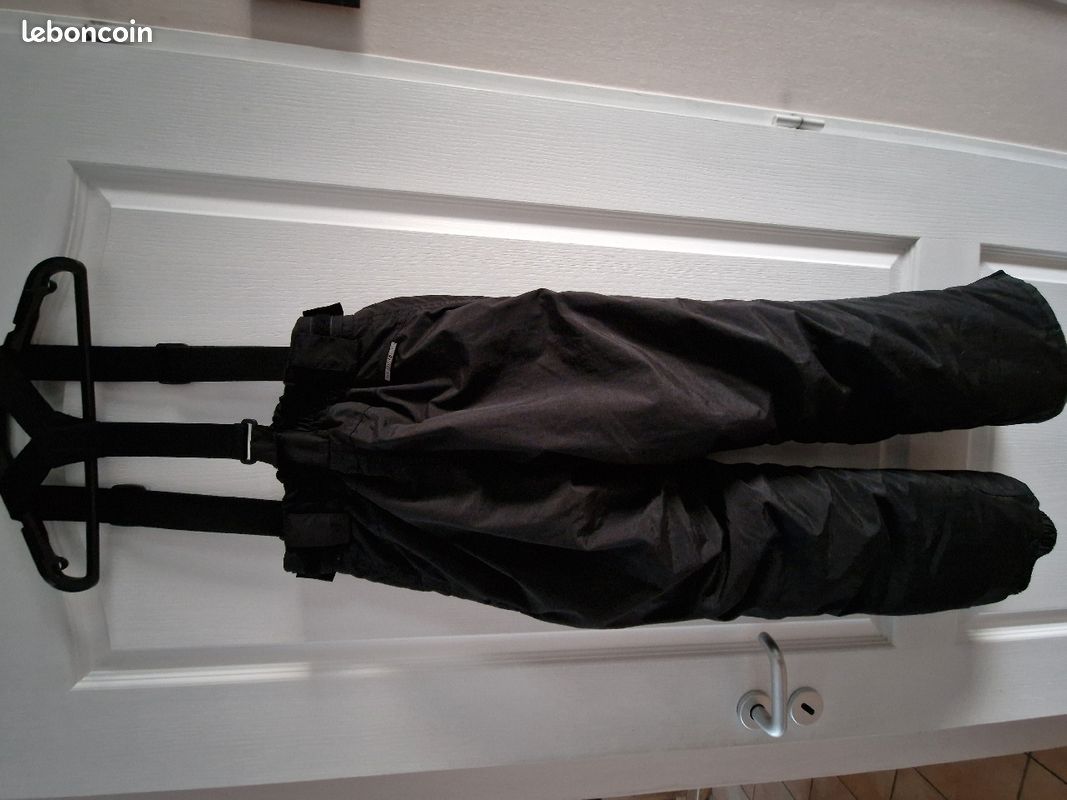 Pantalon ski noir 10 ans (image 3)