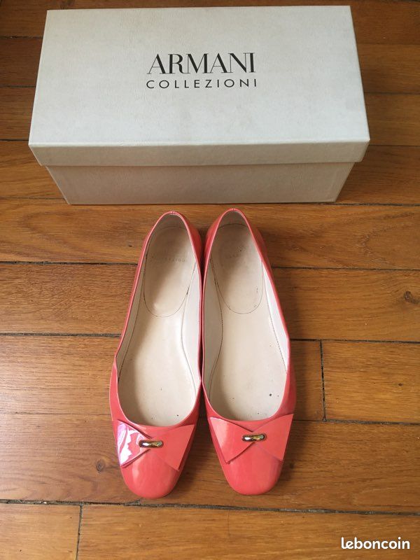 Ballerines ARMANI en cuir (image 1)