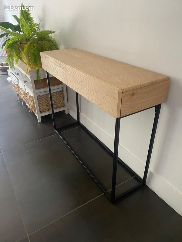 Console / meuble d’entrée neuf avec 2 tiroirs (image 5)