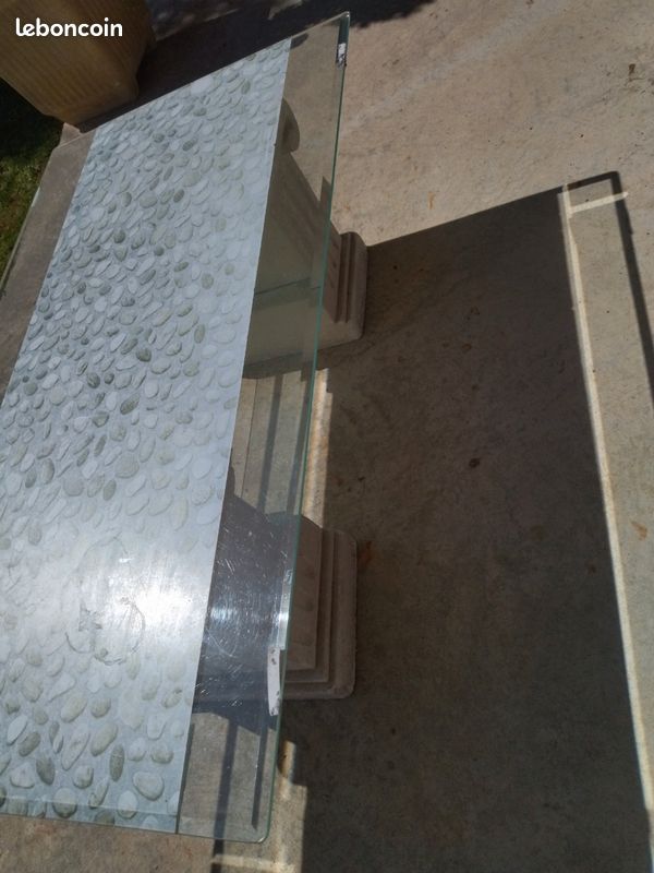 TABLE BASSE en verre (image 2)