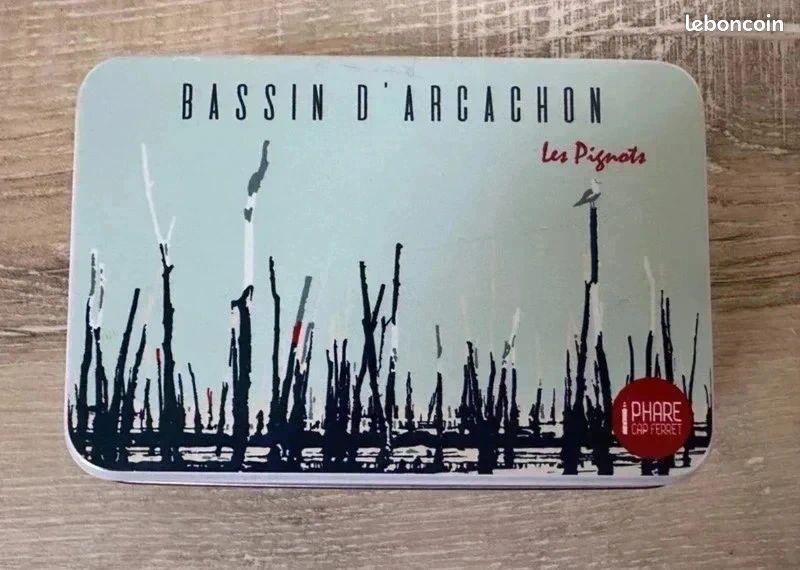 Boîte en fer, vide poche bassin d’Arcachon oiseau (image 1)