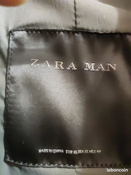 Veste impermeable zara man/bien lire l'annonce avant toute question (image 7)