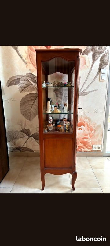 Argentier ou vitrine style louis xv (image 3)