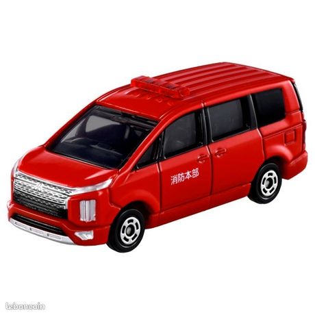 Voiture Miniature Tomica Taito P047 Toyota Alpard Fire Chief - Demi-taille, Avec Boîte (état Proche Neuf)