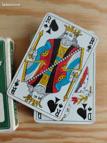 Ancien Jeu De 36 Cartes à Jouer De Bistrot Français - Vintage Années 50/60