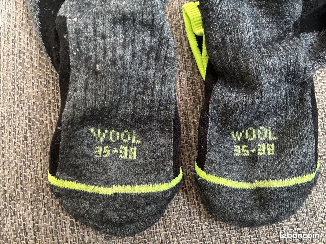 Chaussettes de ski 35-38 decathlon (image 2)