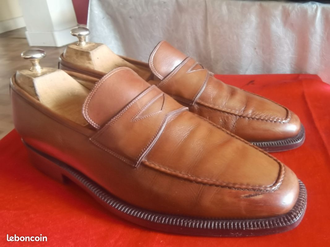 Chaussure mocassins Enzo Bonafé 44 Fr Bon état (image 11)