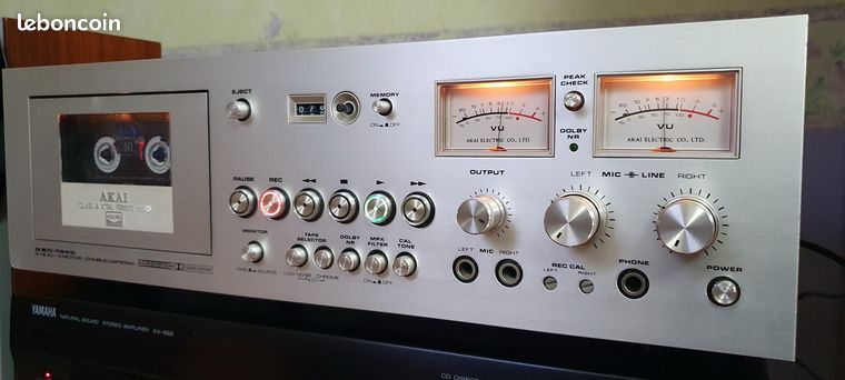Pièces De Platine Cassette Pour Magnétophone AKAI GXC-39D - Provenant D'un Appareil Fonctionnel, état Correct