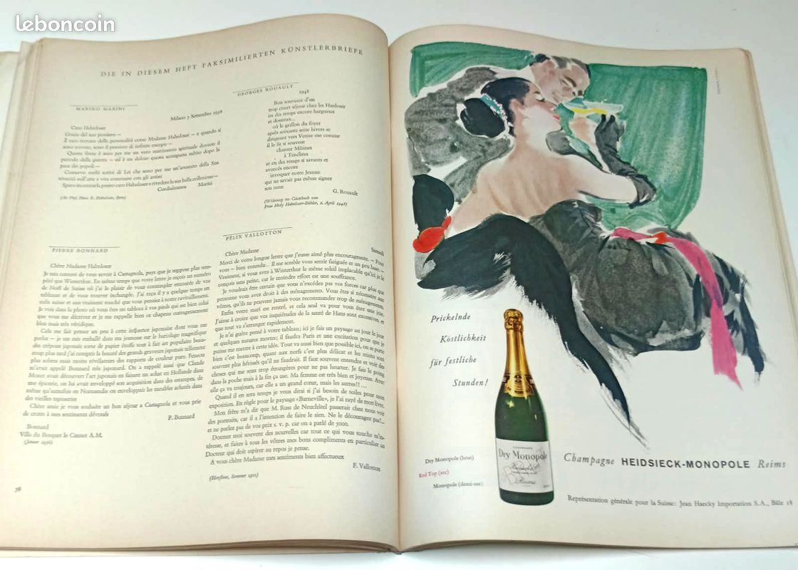 Revue 'Du - Schweizerische Monatsschrift' - N° 11, Novembre 1956 (image 10)