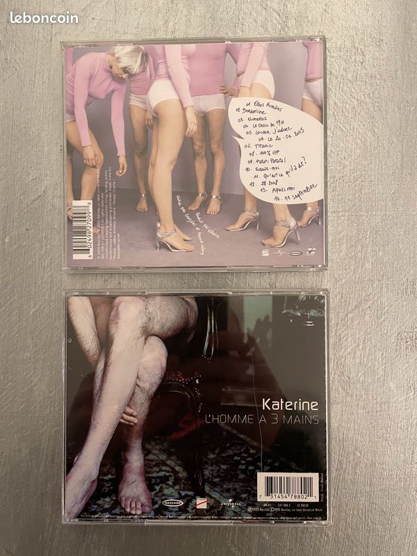 Lot 2 cds - Katerine - Robot après tout et Les créatures (image 3)