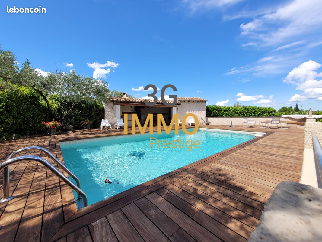 Vente | Villa | 10p | 5ch | 207 m² | Saint-Privat-des-Vieux | Expo Sud | Terrasse · Jardin · Piscine (image 3)