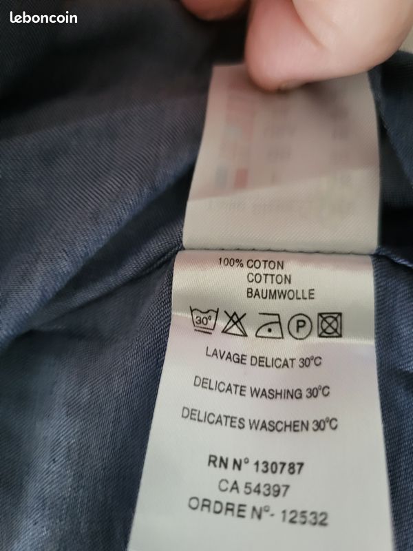 Chemise manches longues - SAINT-JAMES - Taille 48 - NEUVE (image 16)