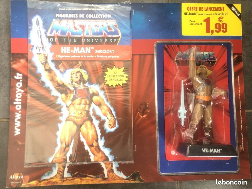 FIGURINE DE COLLECTION Maître de l'univers Altaya SKELETOR N°2