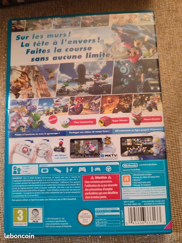 Jeu vidéo Wii U - Mario Kart 8 (image 2)