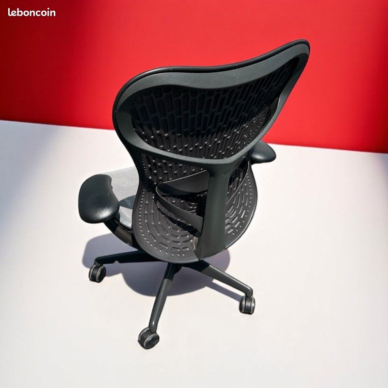 đŽChaise de bureau HERMAN MILLER MIRRA 2 â Dossier Butterfly â Accoudoirs 4D â ReconditionnĂ©e đŽ (image 4)
