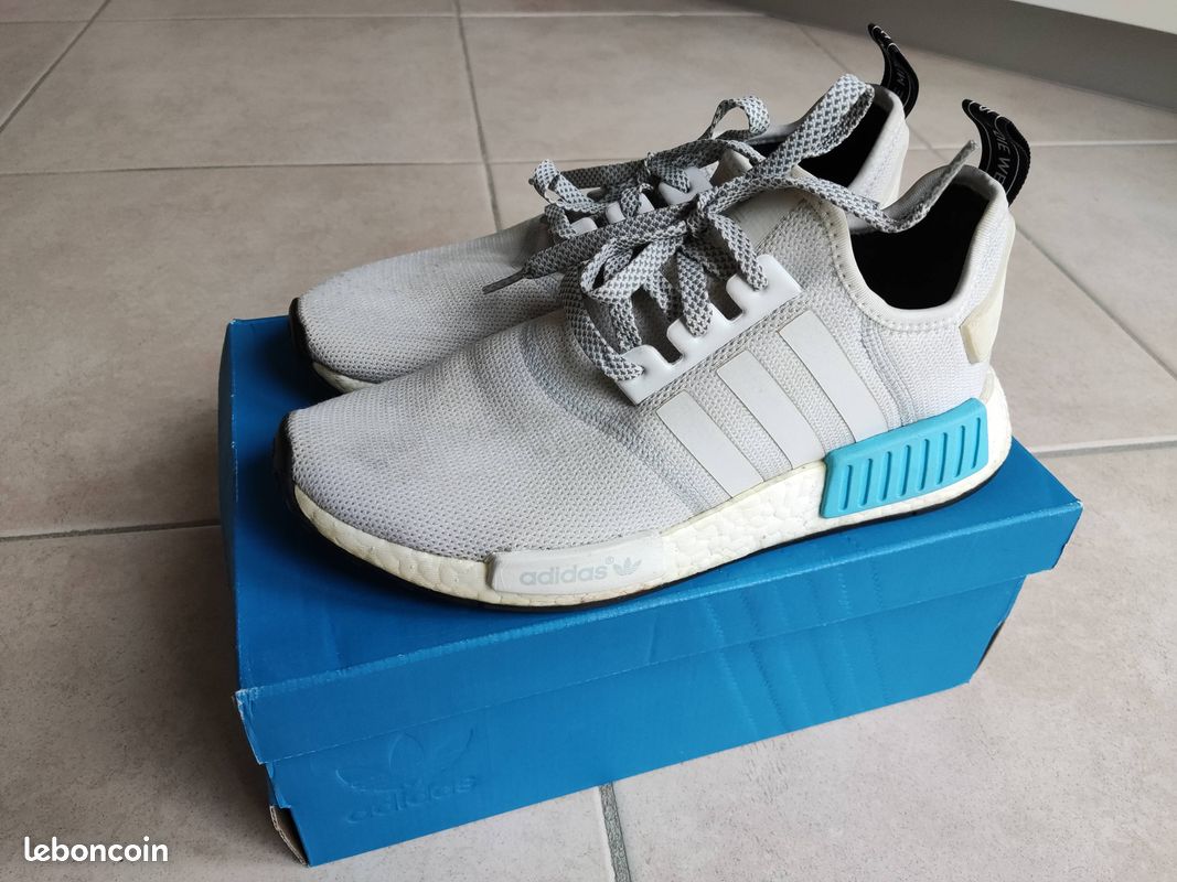 Baskets Adidas NMD R1 Bright Cyan Taille 41 chaussures Chaussures