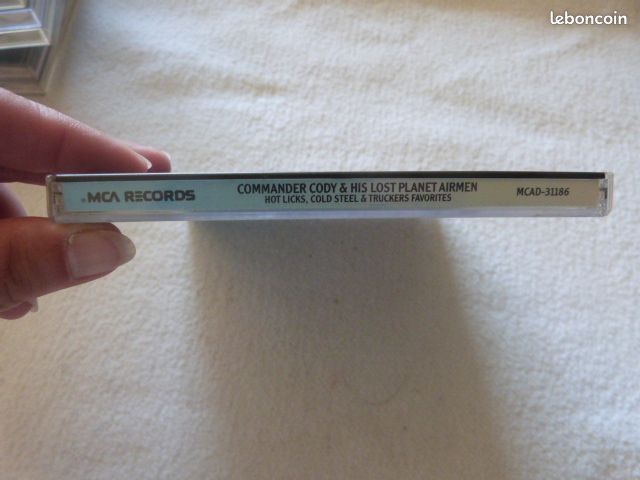 CD compact disc Commander Cody and His Lost Planet Airmen - Hot licks cold steel (image 5)