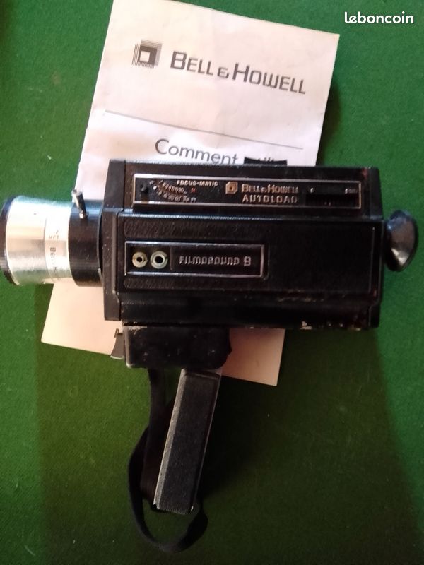Caméra Ancienne Bell & Howell - Appareil Photo Vintage - Fonctionnel - Occasion